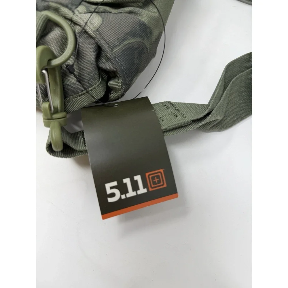 5.11 Tactical Wine Bag and Opener Set Moss Camo 56468 Insulated MOLLE Carier NEW
